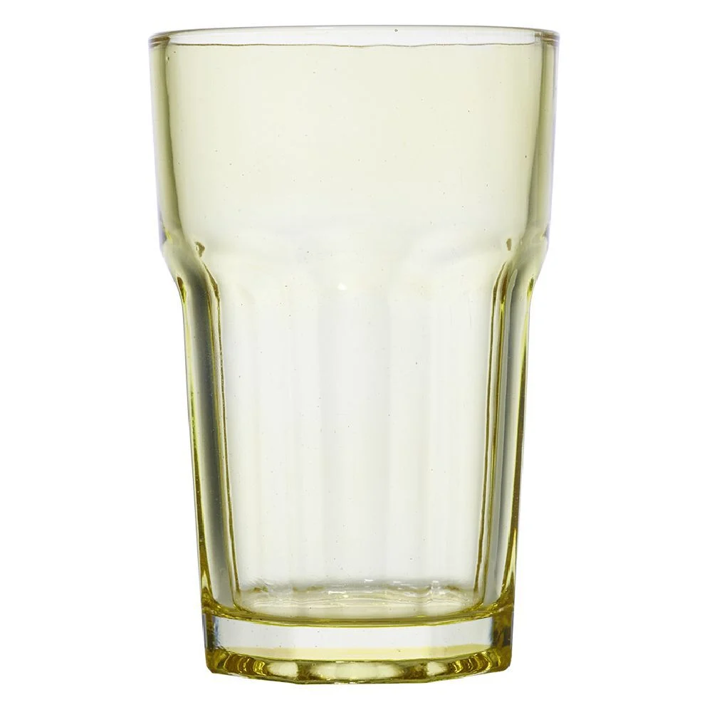 Verre coloré 300ml Ø8xH12ccm