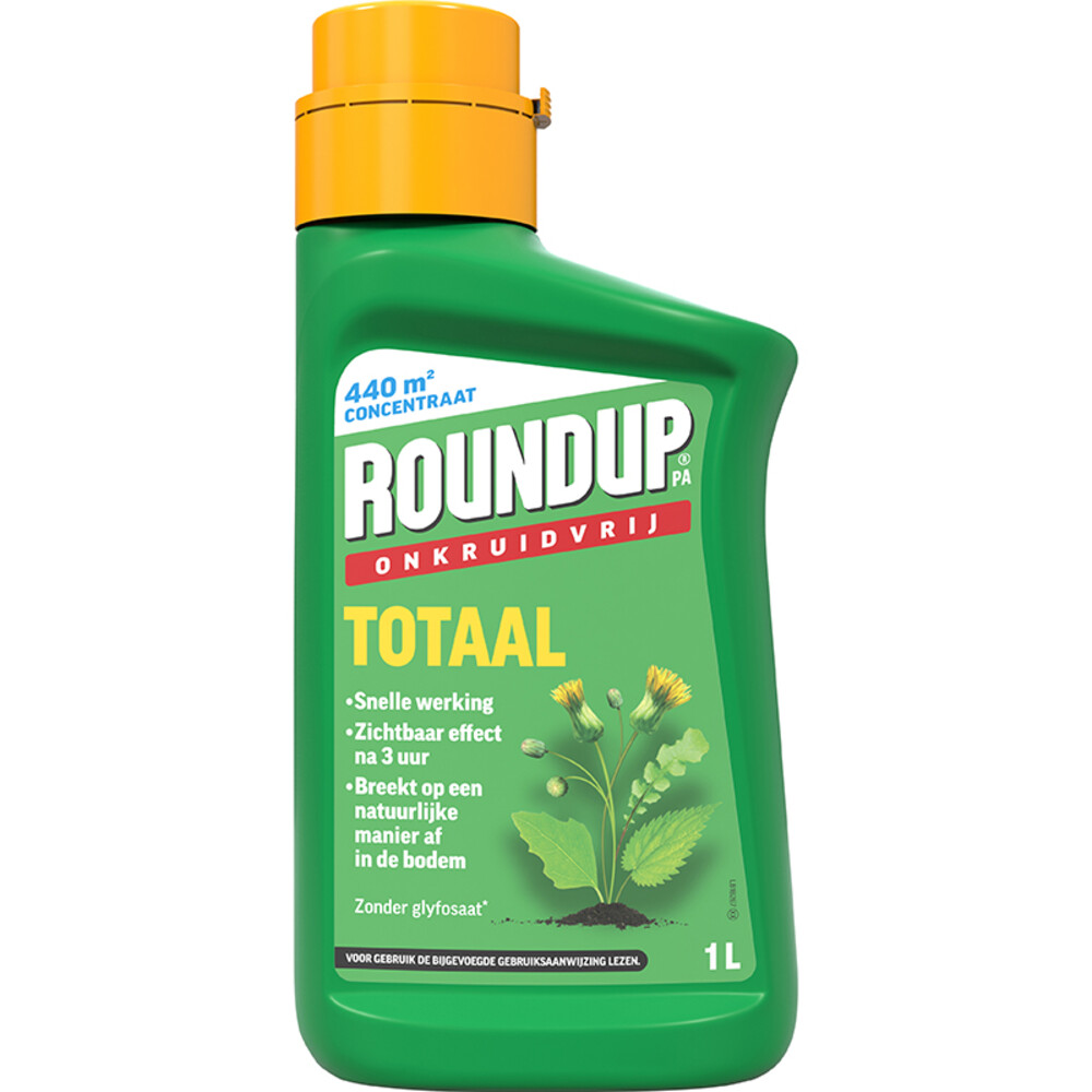 Roundup PA Totaal Onkruidvrij Concentraat1 liter