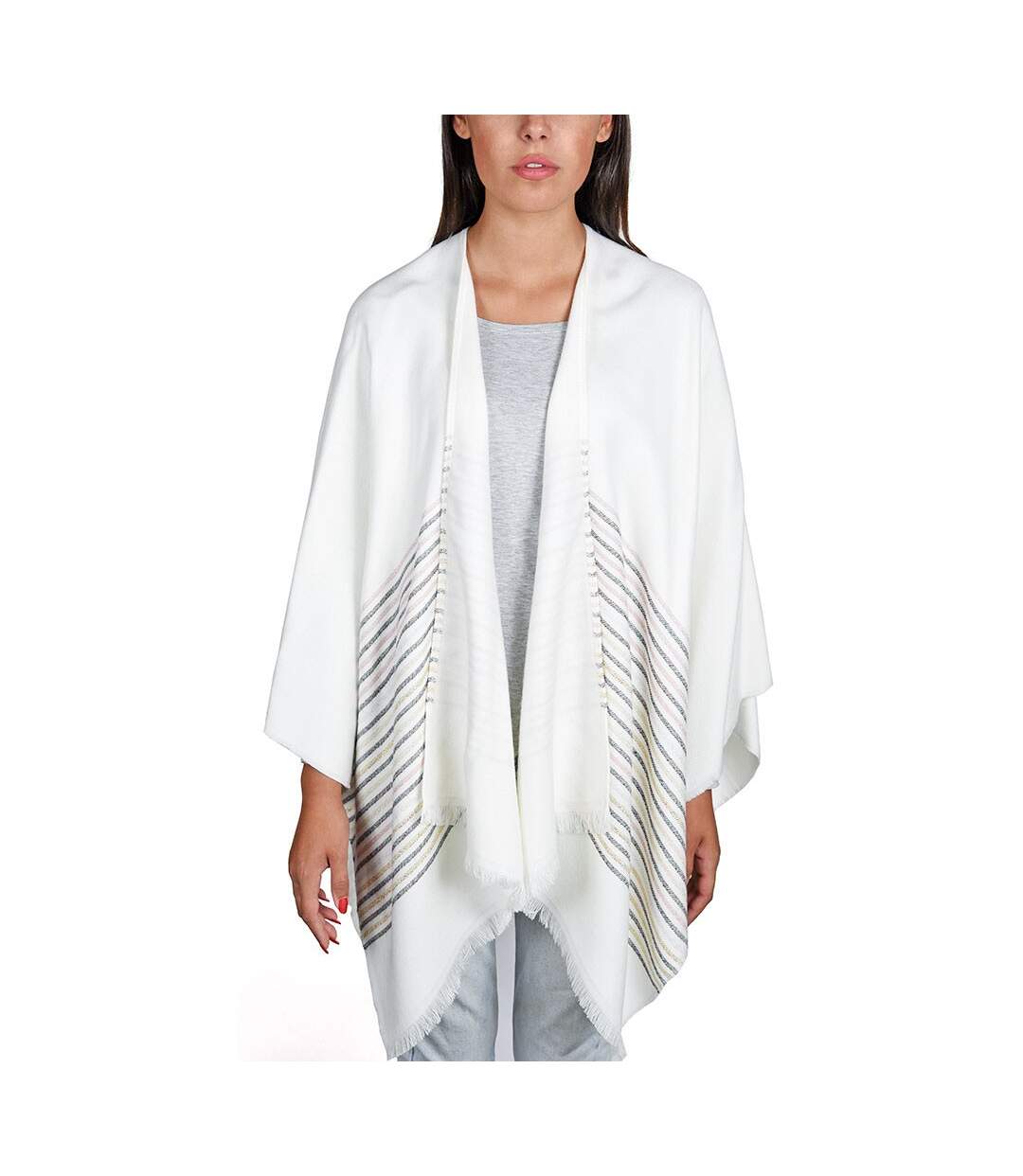 Poncho Mina  - Fabriqué en France