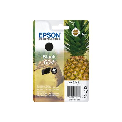 Epson 604 Ananas - noir - cartouche d'encre originale