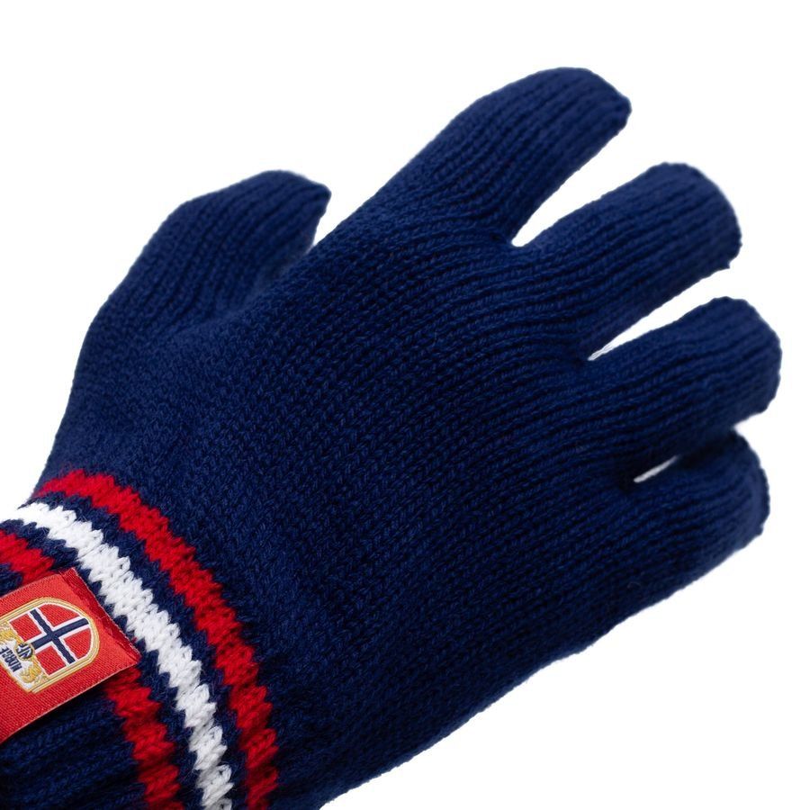 Norvège Gants Tricotés - Bleu Marine