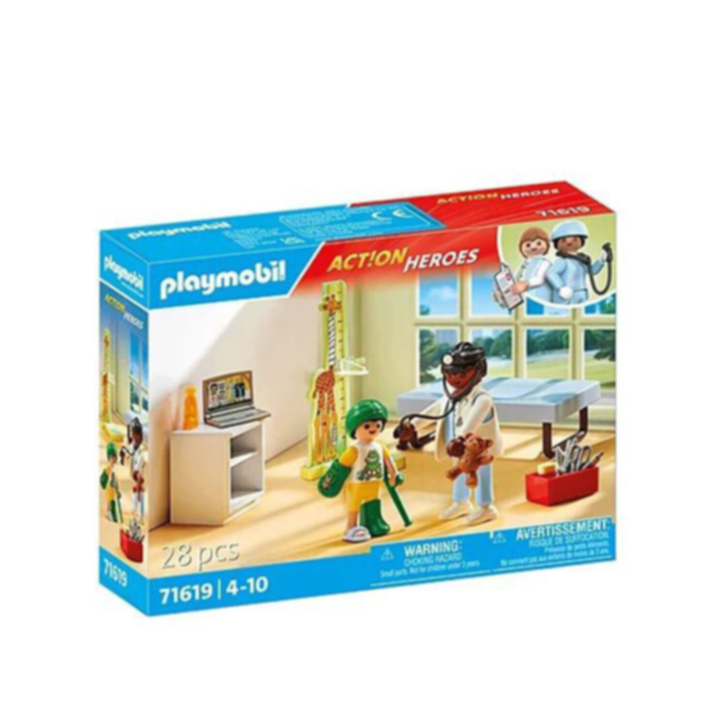 Playmobil 71619 Kinderarzt mit Teddy 4+ Jahre