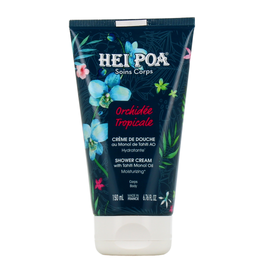 Hei Poa crème douche Orchidée Tropical - Tous types de peau