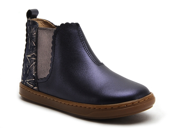 Shoo pom boots bottine enfant bouba jodzip bleu