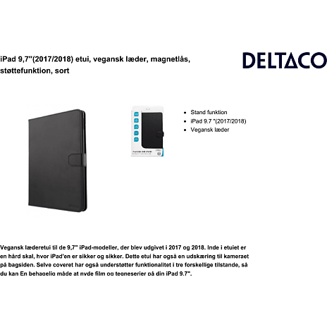 Deltaco iPad 9.7