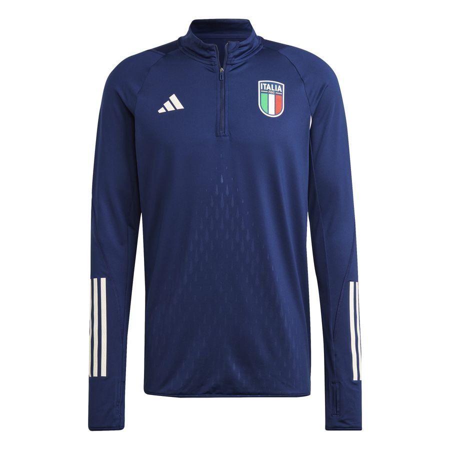 Italie Maillot d'Entraînement Tiro 23 Pro - Bleu Marine/Blanc