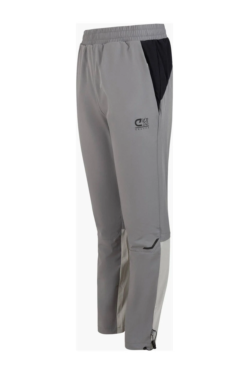 Cruyff trainingsbroek Elite 2.0 grijs/zwart/wit