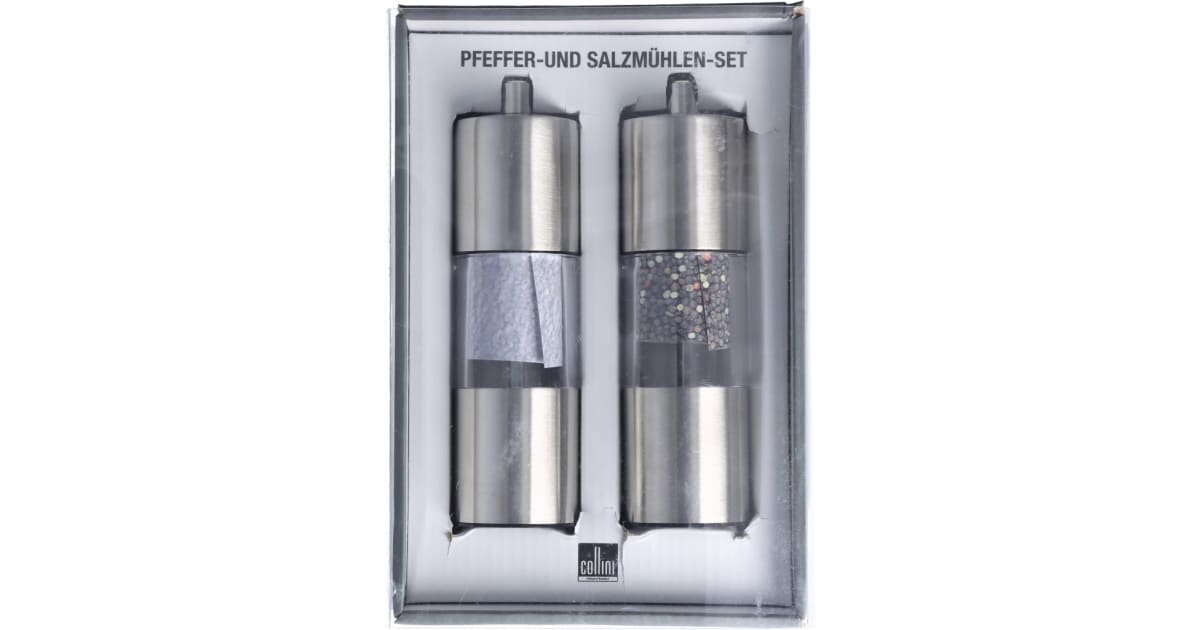 Collini Pfeffer- & Salzmühlen Set 15 cm