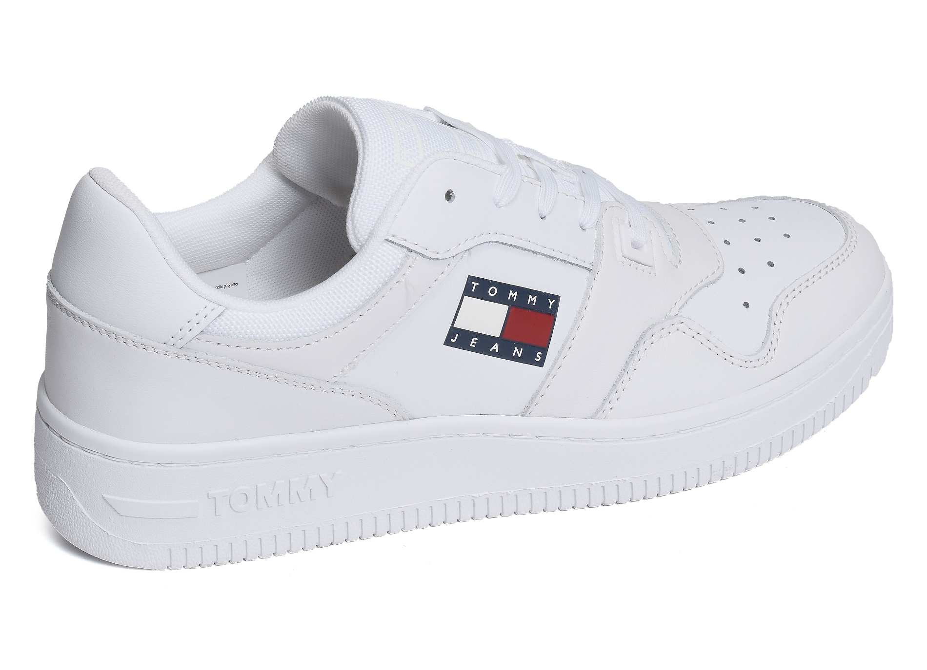 Tommy jeans retro basket 0955 blanc
