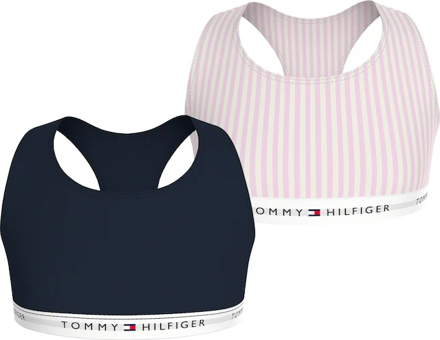 Tommy Hilfiger Underwear Bralette-BH »2PK BRALETTE PRINT«, 2 Stk. mit Logoschriftzug