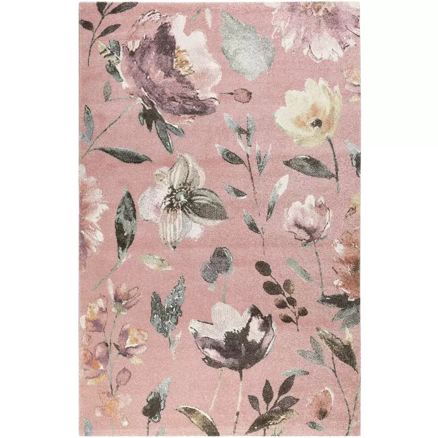 Wecon home Kurzflorteppich SUMMER BREEZE rose