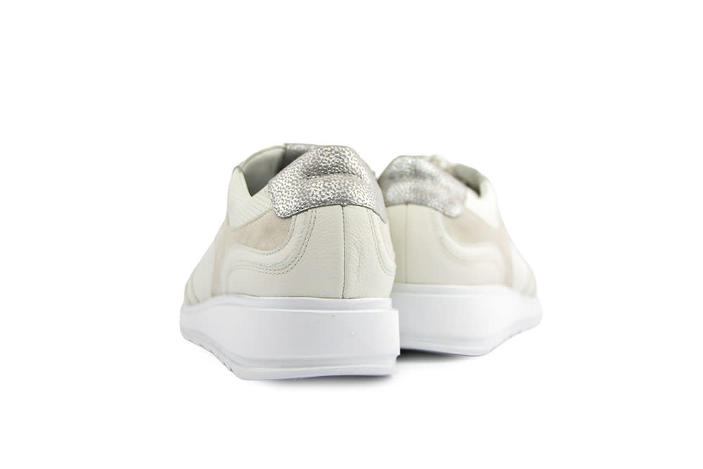 Durea Sneaker Wit Offwhite Zilver