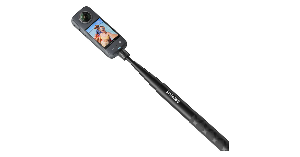 Insta360114cm Invisible Selfie Stick  (Zwart)