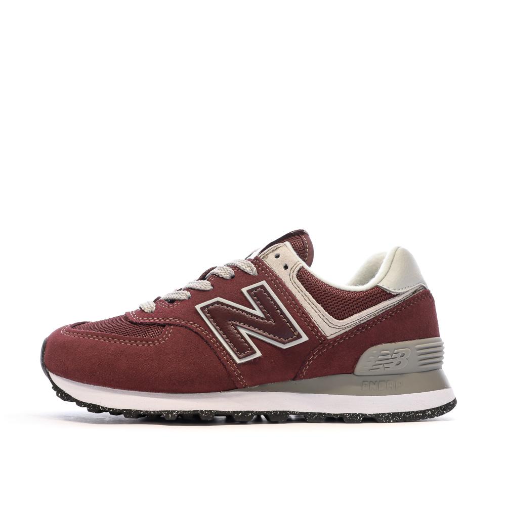 New Balance Baskets Bordeaux Femme New Balance 574