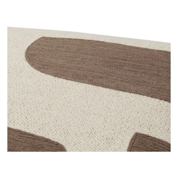 Broste Copenhagen Housse de coussin Mundo | Marron glacé