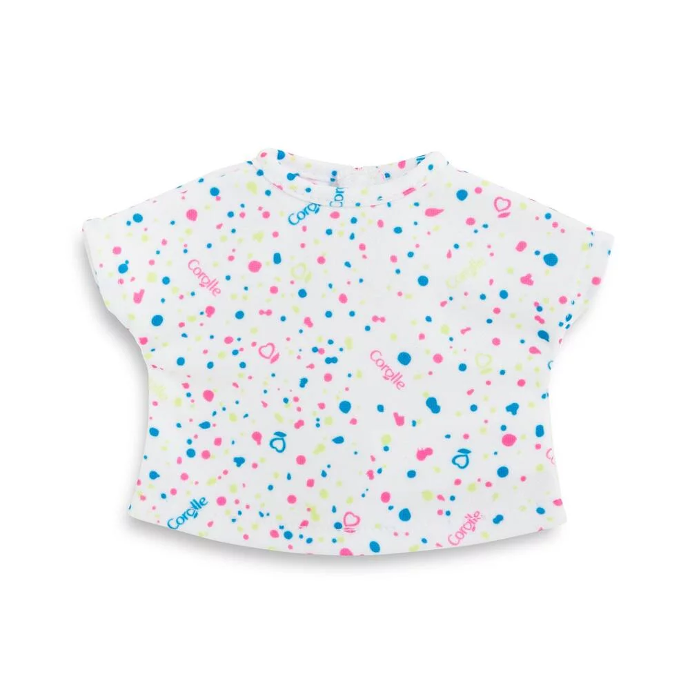 T-SHIRT CONFETTIS POUR POUPEE 36 CM - COROLLE MA COROLLE