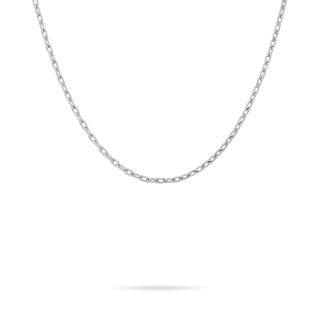 Chaîne Ons Maille Singapour Or Blanc