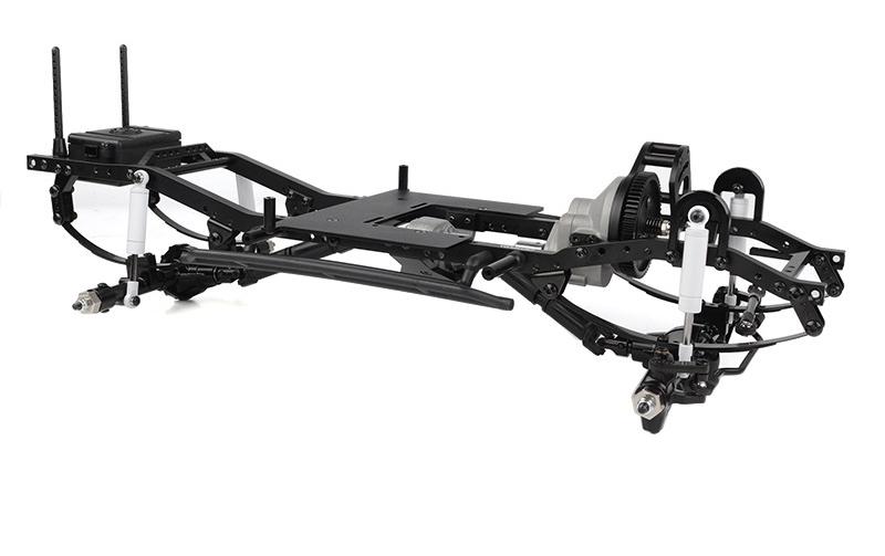 Scale Crawler Trail Finder 2 LWB Chassis Bausatz, 1:10<br>RC4WD Crawler Scale Builders Kit mit langem Radstand