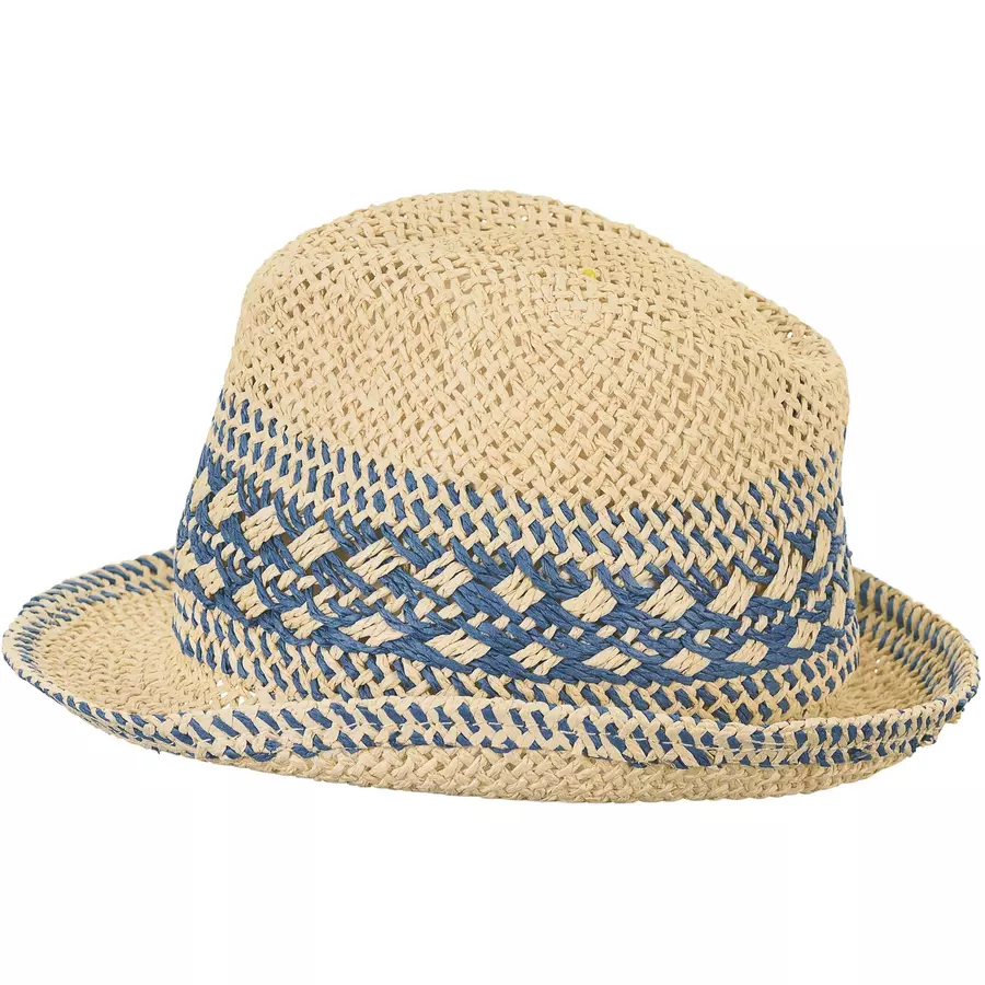 Sterntaler Strohhut zweifarbig sand