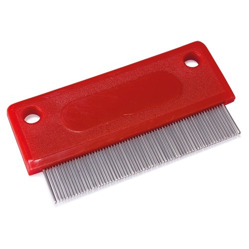 Pente de metal antipulgas para cães
