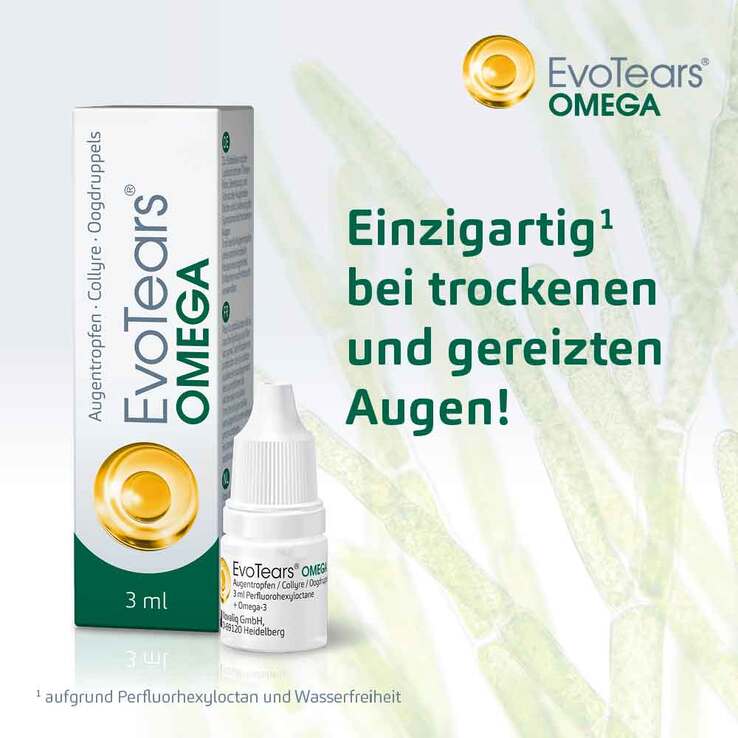 EvoTears® OMEGA Augentropfen, 3 ml