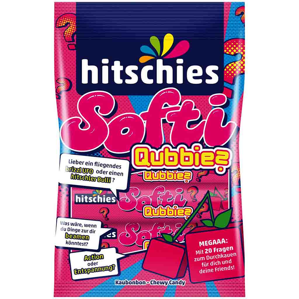Hitschler hitschies Softi Qubbies Kirsche 80g MHD:30.5.26