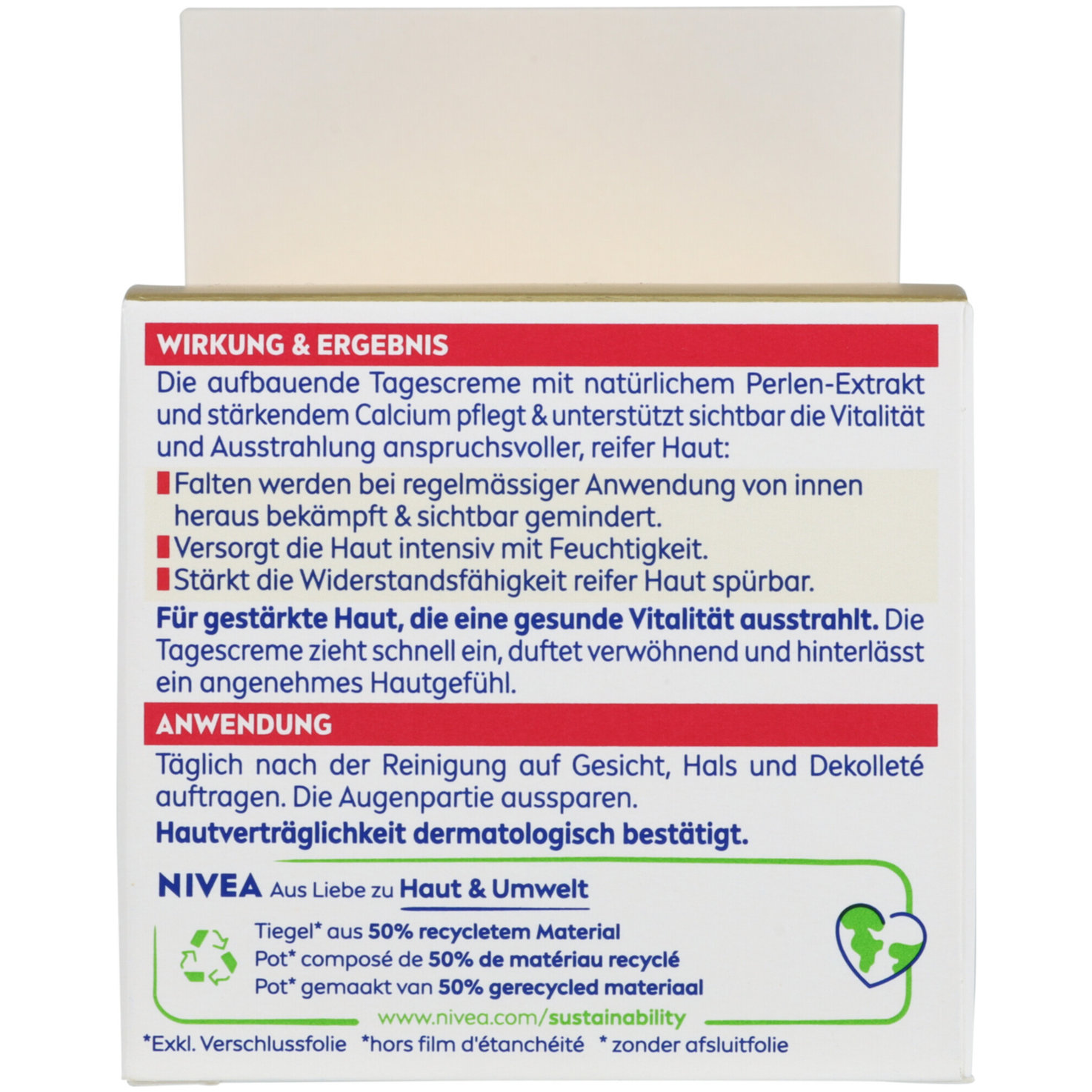 Nivea Vital Anti-Age aufbauende Tagescreme