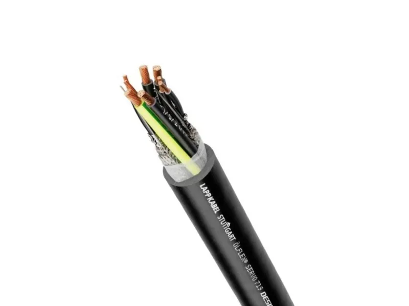 LAPP ÖLFLEX® SERVO 719 Servokabel 5 G 1,50 mm²   2 x 0,75 mm² Sort 1020061/500 500 m