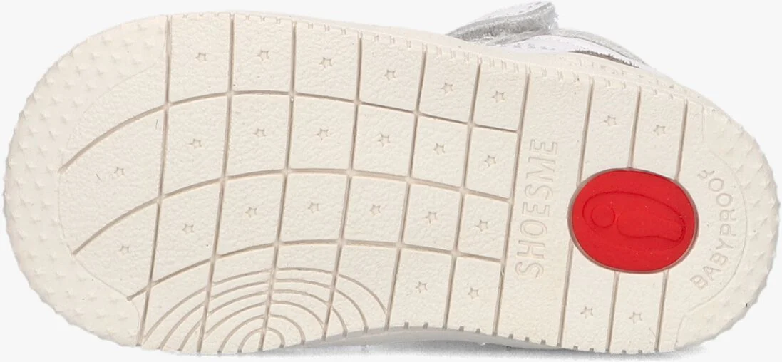SHOESME witte shoesme hoge sneaker bn24s008