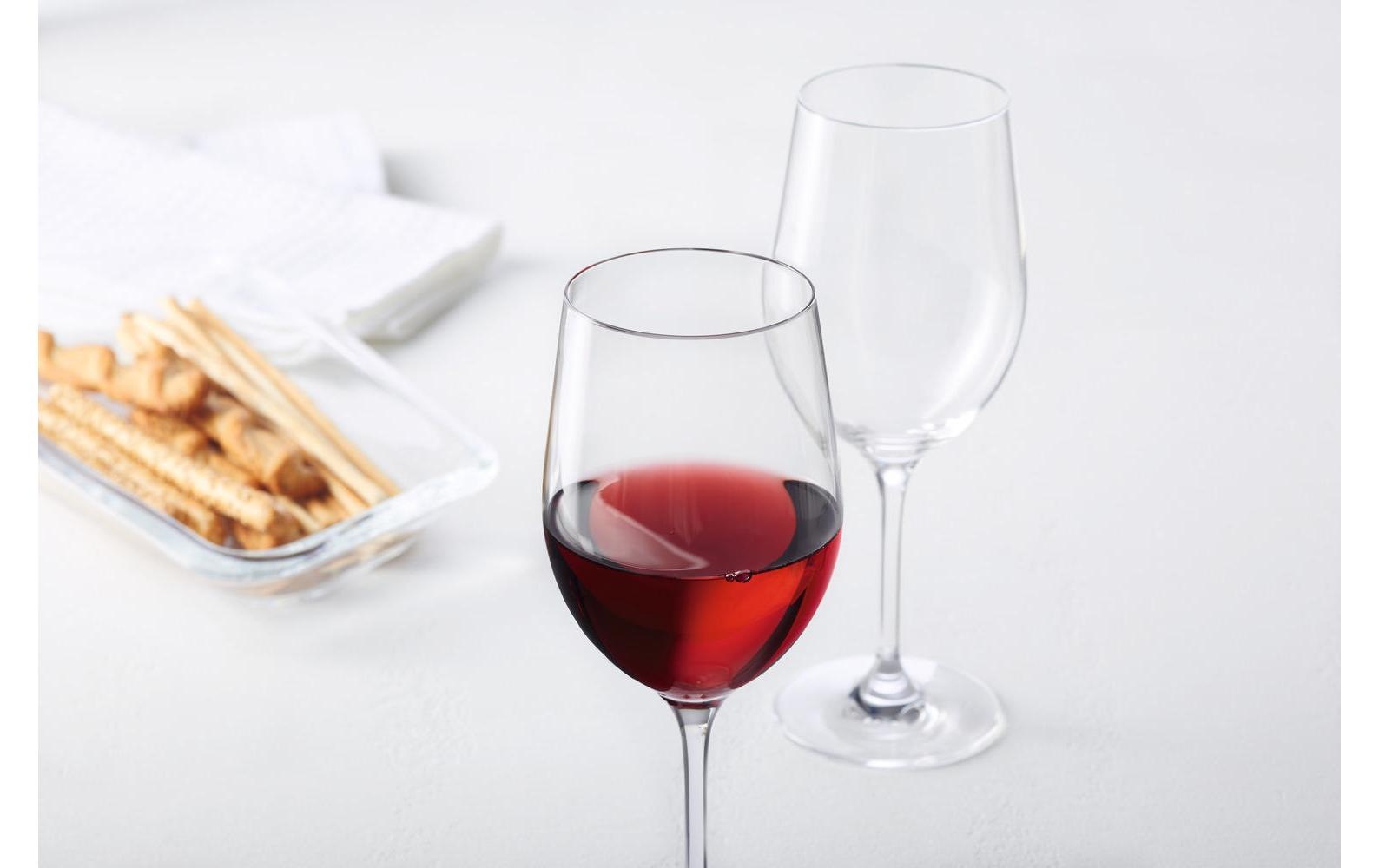 LEONARDO Rotweinglas »Leonardo Rotweinglas Ciao 430 ml, 6« 6 teilig extrem stossfest
