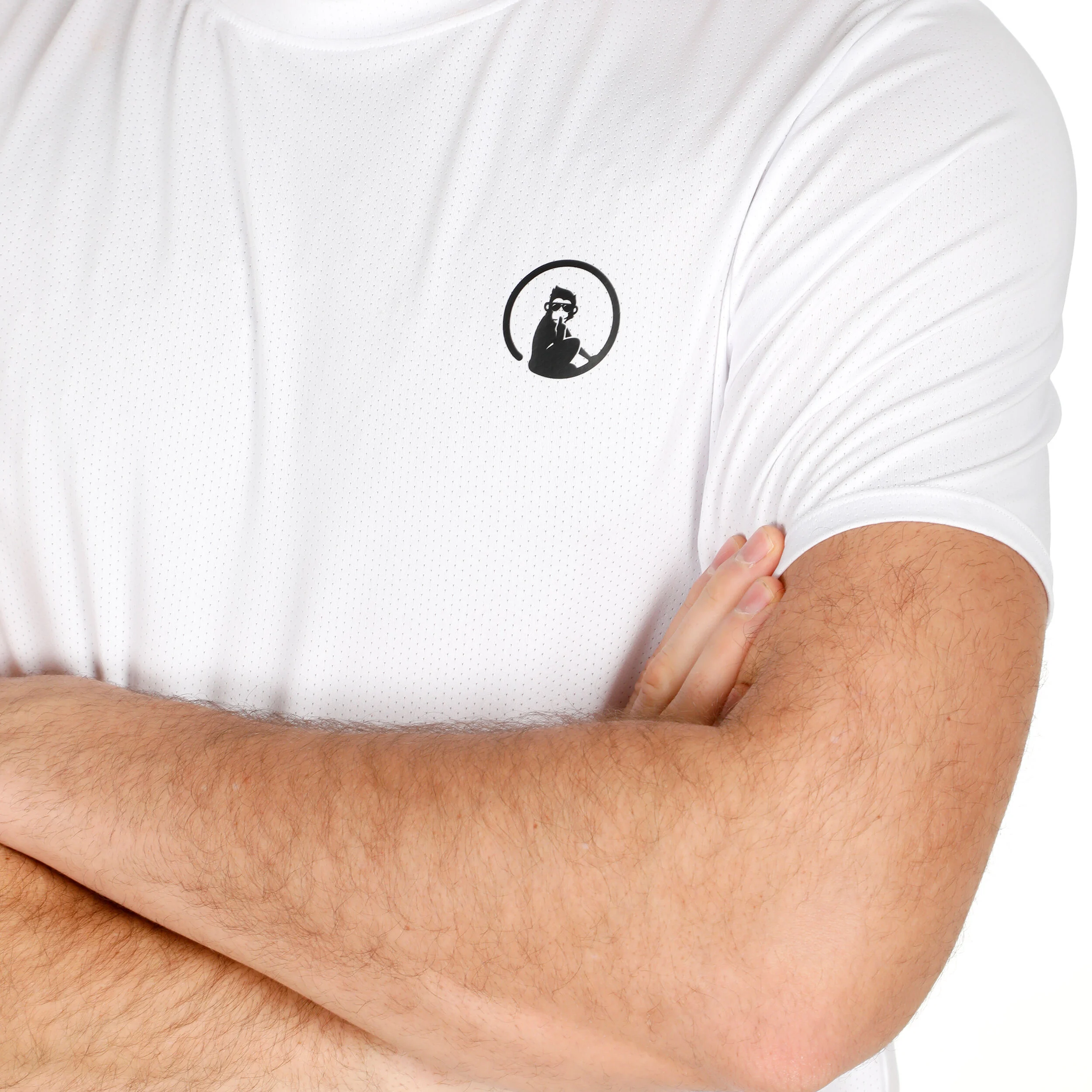 Quiet Please Receiver T-shirt Hommes - Blanc