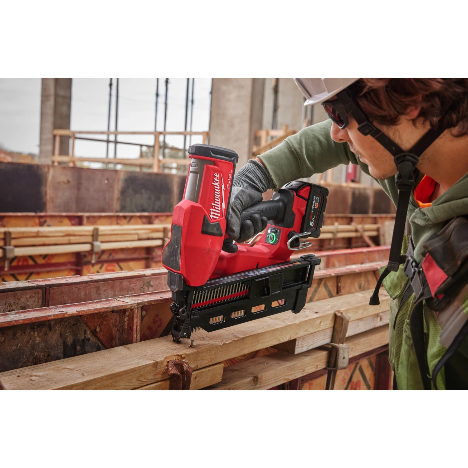Milwaukee M18 FDN-0C 18V Li-ion accu Duplex tacker body in koffer