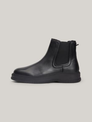 Botas Chelsea de couro repelente à água