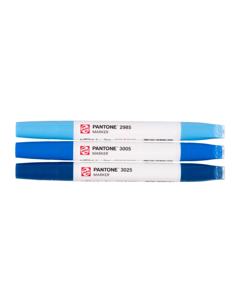 Set 3 x Blue Pantone