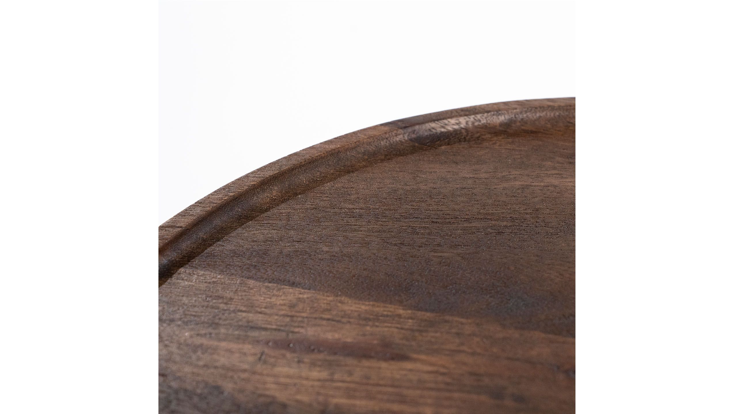 Bijzettafel 95650 - bruin Ron ⌀46  x H49 cm