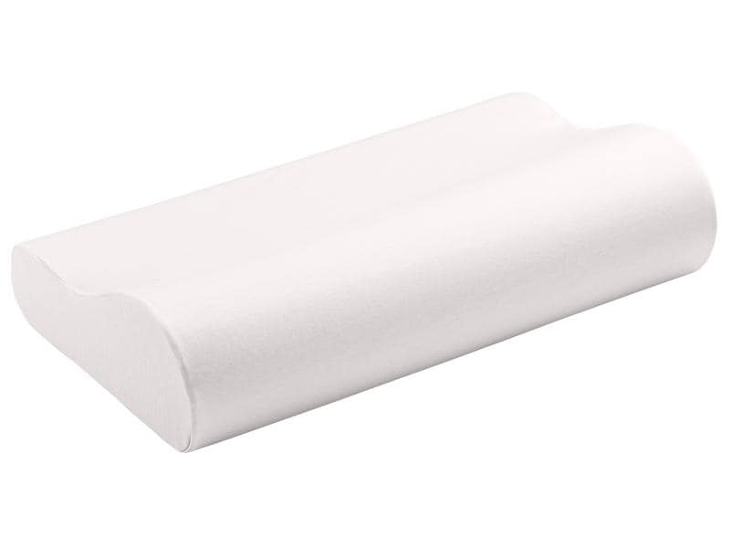 Elsa Nackenkissen mit Baumwollbezug 50 x 11 cm Ergonomisches Nackenkissen von elsa