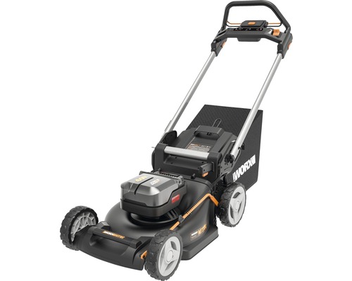 WORX Nitro 40V (2 x 20V) 46cm WG749E accu grasmaaier, borstelloze motor, inclusief 2 x 4Ah accu's en lader