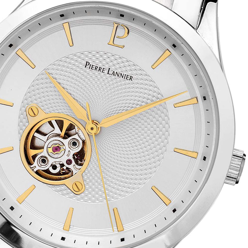Montre Pierre Lannier Fleuret Argenté