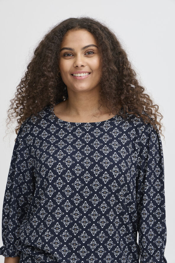 Fransa FRENORA TEE 1 Navy blazer mix