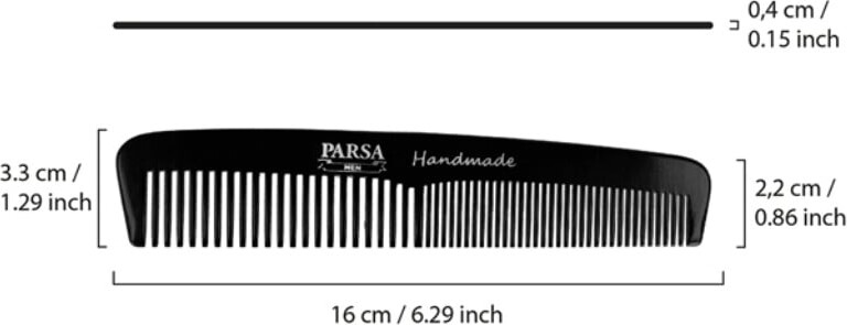 Parsa Men - Styling Kam - Sort