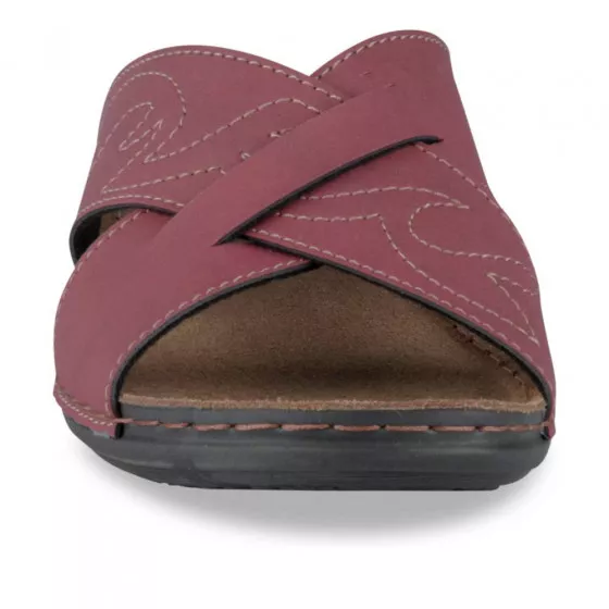 Mules ROUGE EVITA