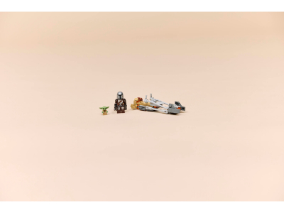 LEGO De Mandalorian en Grogu's speederbike (75436)