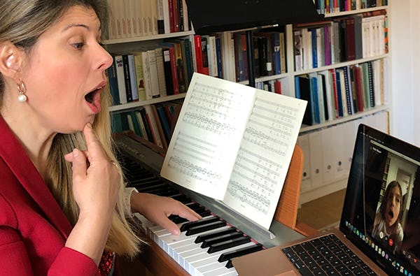 Singen lernen online