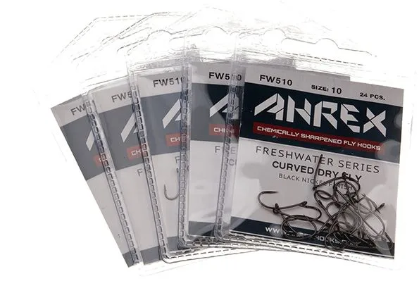 Ahrex Hooks Fw510 Curved Dry Fly