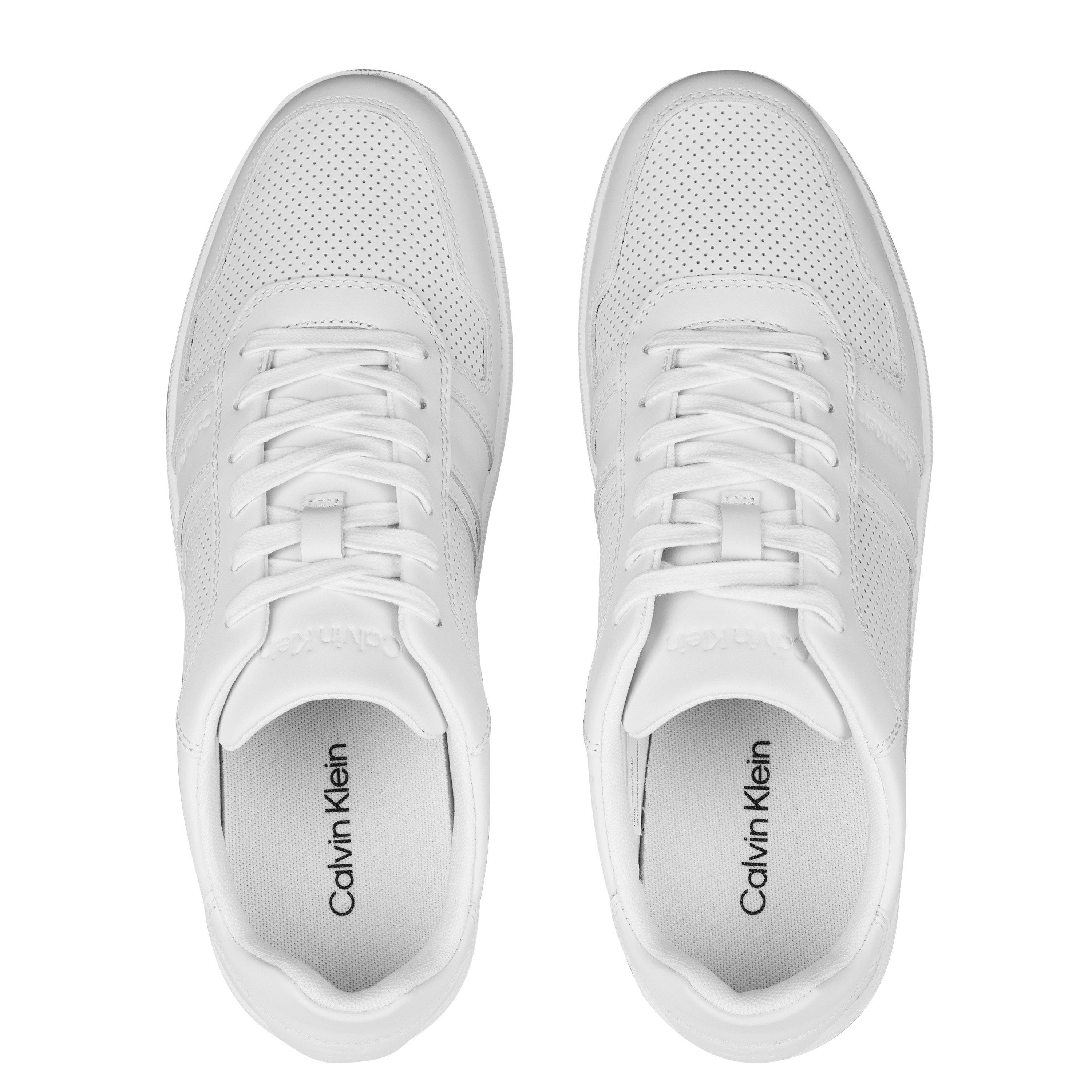 Calvin Klein Low Lace Up Leather Trainers