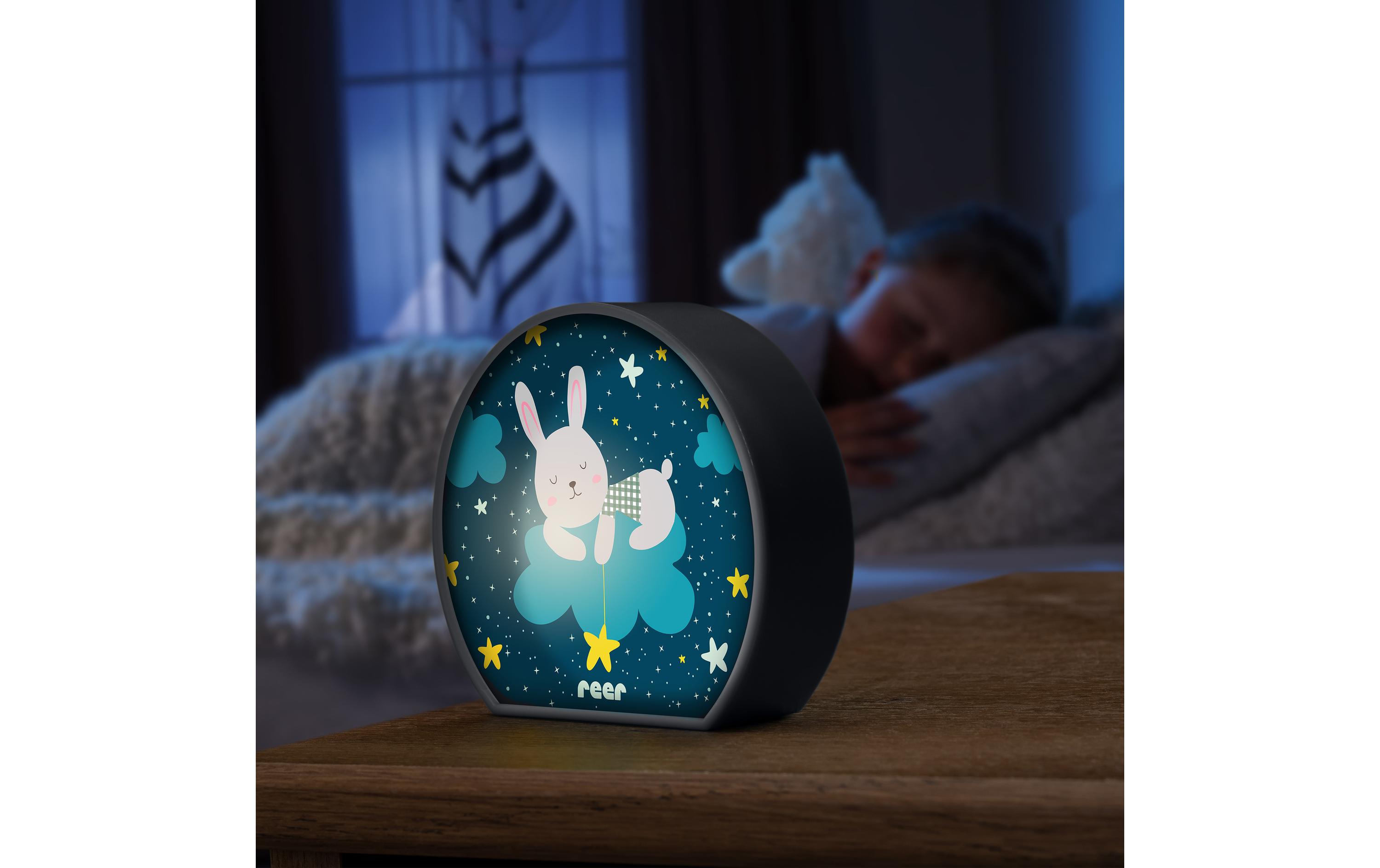 Nachtlicht MyBabyLight HaseNachtorientierungslicht für eine beruhigende Einschlaf-Atmosphäre