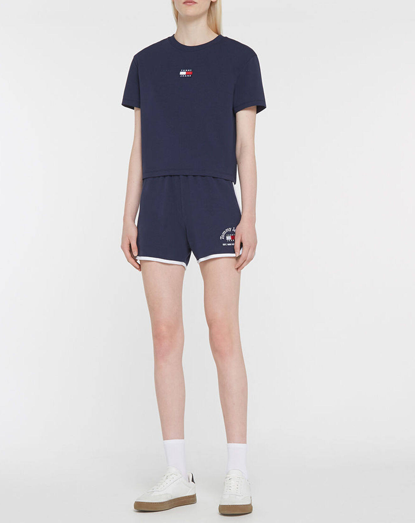 Tommy Jeans T-Shirt Badge bleu marine