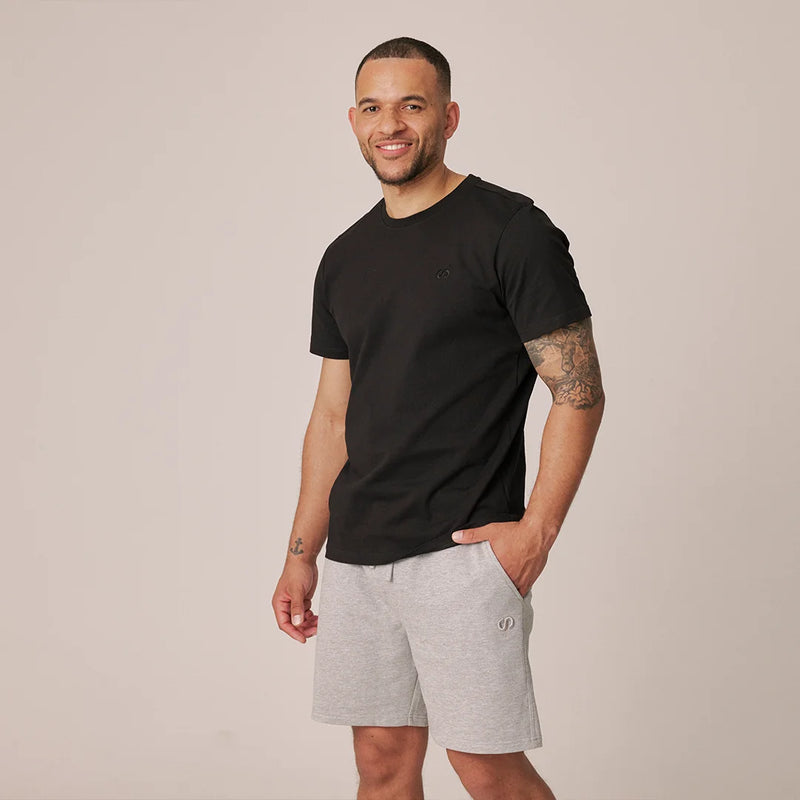 Basic T-Shirt Herren aus Bio-Baumwolle Weiß