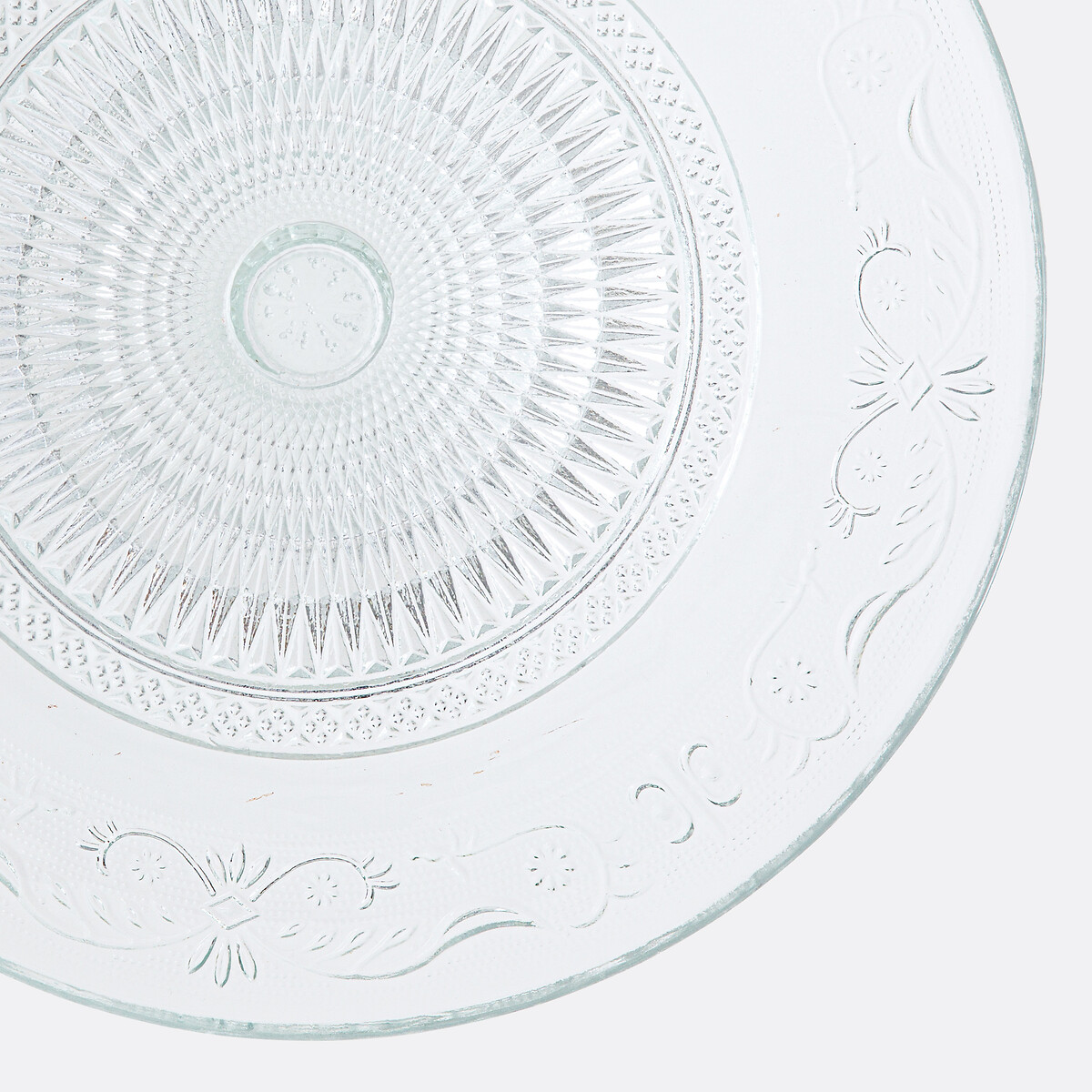 LA REDOUTE INTERIEURS<br>Suporte para bolos, em vidro, Palerre