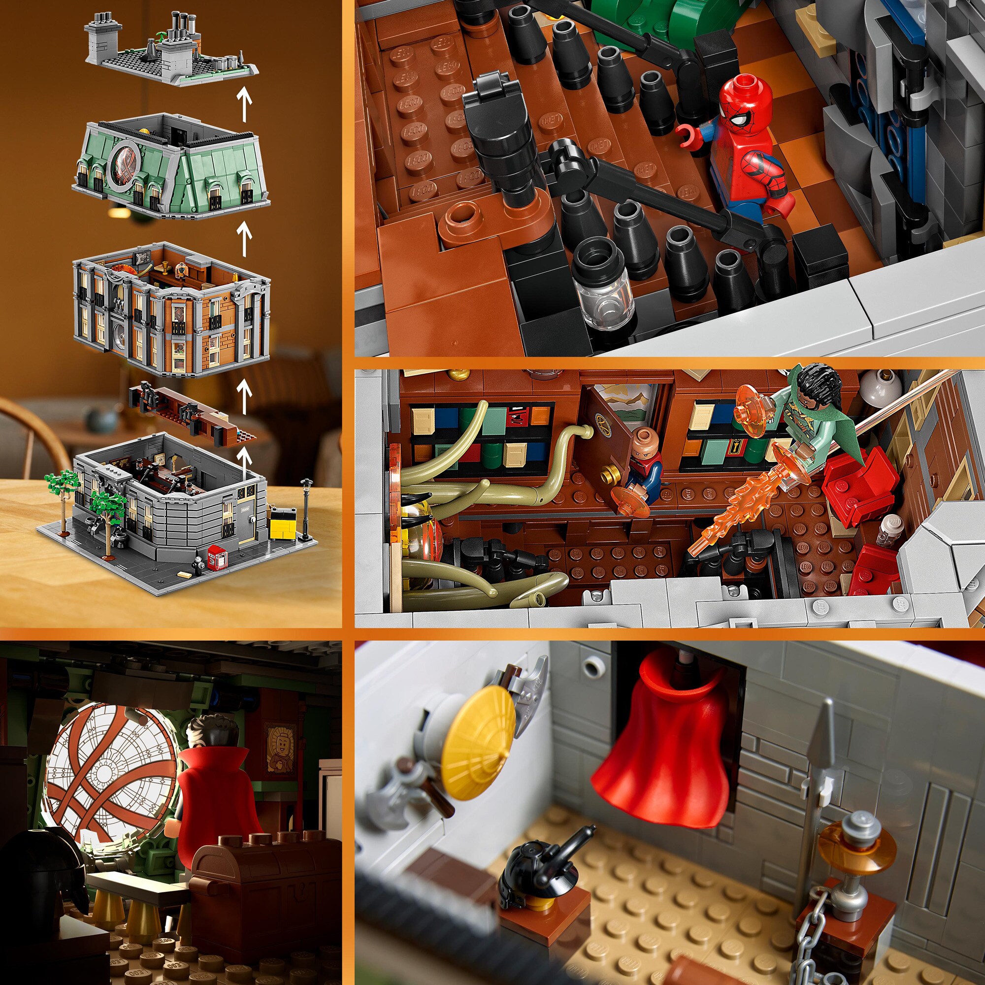 LEGO Konstruktionsspielzeug Marvel Super Heroes Sanctum Sanctorum